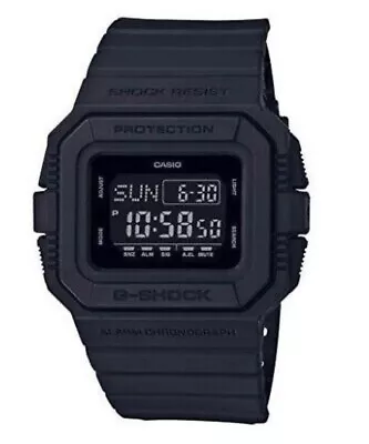 CASIO G-SHOCK DW-D5500BB-1JF Black Men's Watch New From Japan • $114.88