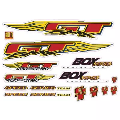 GT - 1997 Speed Series TEAM Box - Decal Set - Old School Bmx • $88