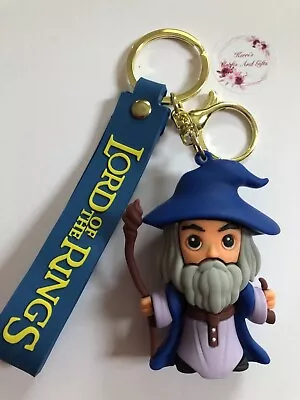 Lord Of The Rings Themed Gandalf Keyring Keyclip Other Characters Available • £5.50