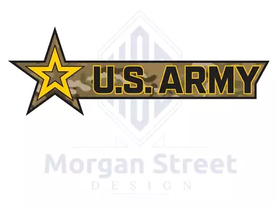 U.S. Army Multicam Latest Version Logo 2023 Decal Sticker Car Laptop  8  Wide • $3.99