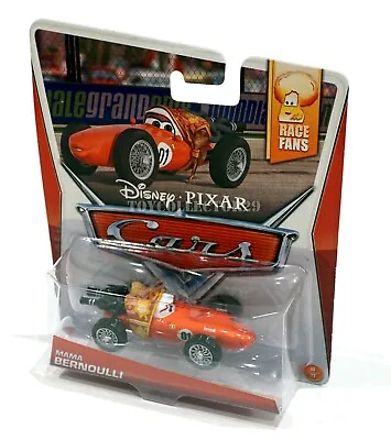 Disney Cars Mama Bernoulli Diecast Cars 2 Race Fans NEW IN PACKAGE Race Fans • $28