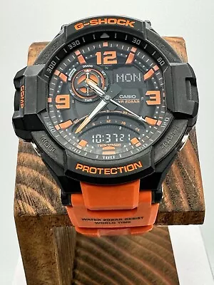 Casio G-shock 5302 GA-1000 200M Twin Sensor Orange/Black • $149.99