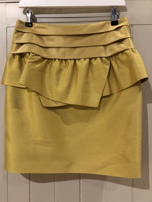 £0.99 • Buy Reiss Skirt 10- Lovely Layered Effect On The Waist/hips - Mustard/yellow.