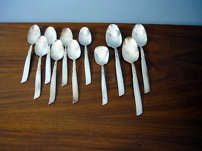 11Oneida Community Silverplate 7 Teaspoon 3 Tablespoon 1 Sugar Spoon South Seas • $34