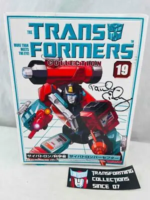 Transformers Takara G1 Reissue Perceptor Book Style 19 MISB Autographed • $280