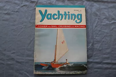 1965 December Yachting Magazine - Cruising And Racing Cover - E 9480 • $30