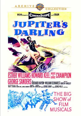 JUPITER'S DARLING (DVD 1955); ESTHER WILLIAMS HOWARD KEEL.  Sealed New. • $25