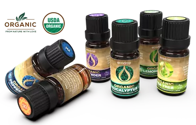 Essential Oils Natural Aromatherapy 100% Pure Organic Diffuser Oil For Fragrance • £8.74