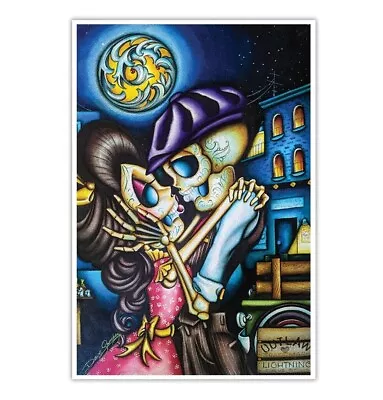 Moonshine By Dave Sanchez Black Market Art Print Lithograph Framed Or Unframed  • $45