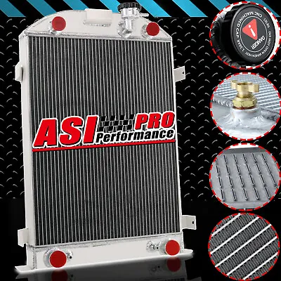 4ROW Aluminum Radiator FOR 1930-1931 Ford Model-A FLATHEAD 28 HEIGHT 62MM • $199