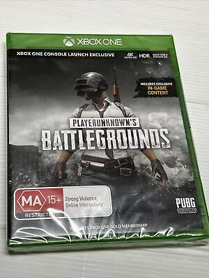 Playerunknown's Battlegrounds (Xbox One MA 15+ NEW) LV7 • $17.95