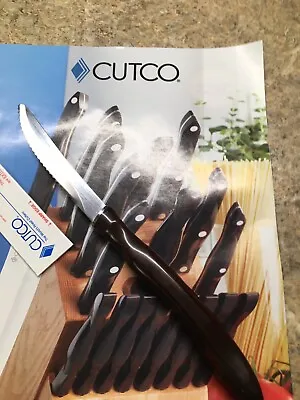 $39.99 • Buy CUTCO 1058 Table/Steak Knife Sharp!DDEdge Classic Brown Factory Fresh Choose Qty