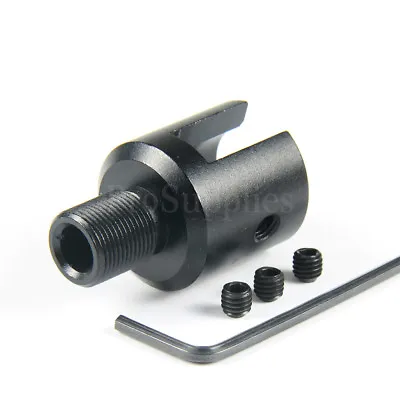 Aluminum Ruger 1022 10-22 Muzzle Brake Adapter 1/2x28 Thread Three Lock Nut • $11.95