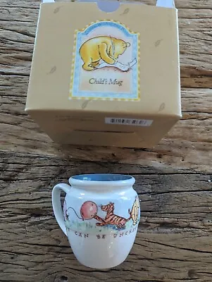 Disney's Classic Winnie The Pooh- Child's Mug Drink Cup Pooh & Balloon Charpente • $16