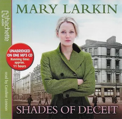 MARY LARKIN - Shades Of Deceit - Unabridged MP3 CD Audio Book • £5.99