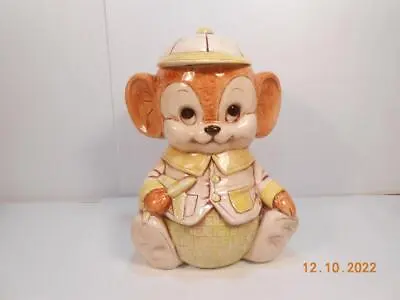 Vintage 1970s Treasure Craft Mouse Little Boy With Airplane Cookie Jar • $49.99