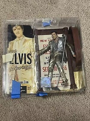 1956 Elvis Presley Year In Gold McFarlane Toys Action Figure Read • $28