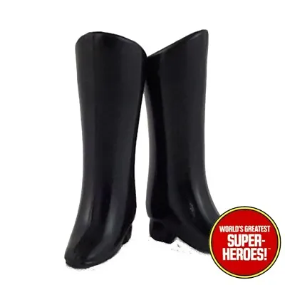 Mego Star Trek Uhura Black Boots Reproduction For 8” Figure WGSH Custom Parts • $9.99