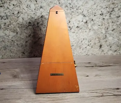 Vintage Seth Thomas Wood Metronome De Maelzel Working • $64.98