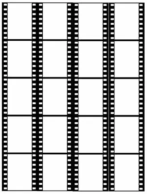 FILM STRIP WITH OWN PHOTOS CAKE TOPPERS Edible Cake Toppers Wafer Paper Or Icing • £3.99