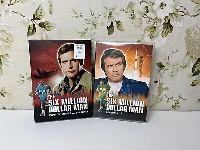 The Six Million Dollar Man Pilot TV Movies And Season 1 DVD / Also Season 5 DVDs • $20