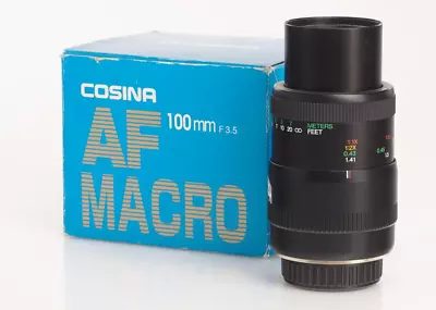 Cosina F. Minolta AF Sony  100/35 Makro MC • £67.56