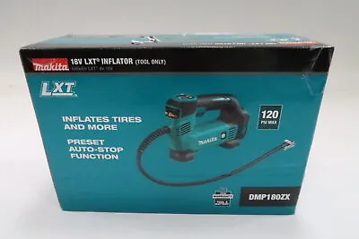 Makita DMP180ZX 18V LXT Lithium-Ion Cordless Electric Portable Inflator 0694 • $85.99
