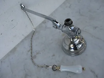 Vintage Brass Tap Faucet Mechanism Lever Spring Pull Shower Nozzle Sprinkle Rain • $110