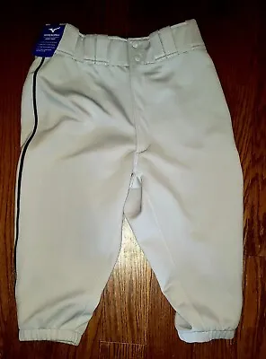 Mizuno Performance Baseball White Adult Short Pants With Black Strip  Sz M  NWT • $19.95