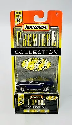 1996 Matchbox Premiere Collection Series 9 - Dodge Challenger • $8