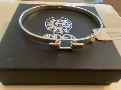 Andea At John Lewis Sterling Silver Buckle Bangle ..brand New! • £55