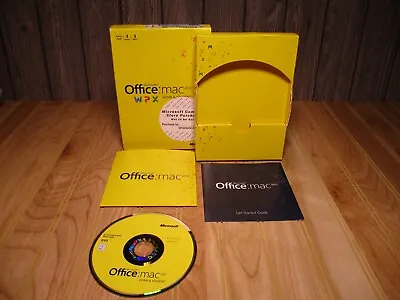 MICROSOFT Office MAC 2011 Home & Student Pack 3 Users With PRODUCT KEY (#s6b14) • $29.99