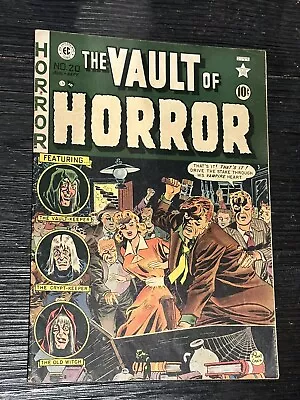 Vault Of Horror #20 (1951) E.C Comics By Johnny Craig - GOOD CONDITION • $400