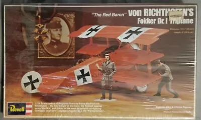 VTG Revell 1/28 Scale  The Red Baron  Von Richthofen's Fokker Dr. I Triplane   • $29.99
