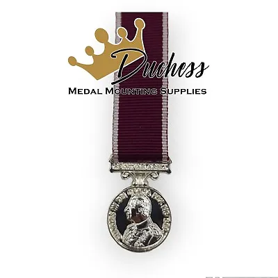 King Charles CiiiR  LSGC Army Long Service And Good Conduct Miniature Medal • £12.50