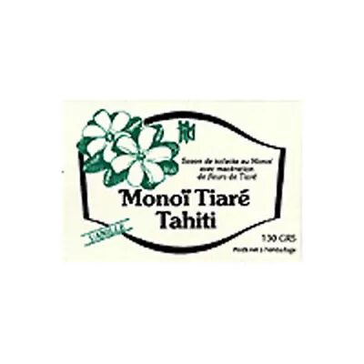 Soap Bar Vanilla 4.6 Oz  By Monoi Tiare • $9.99