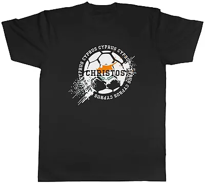 £9.99 • Buy Personalised Cyprus Football Sports Mens Unisex T-Shirt Tee Gift