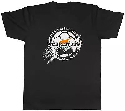 £8.99 • Buy Personalised Cyprus Football Sports Mens Unisex T-Shirt Tee Gift
