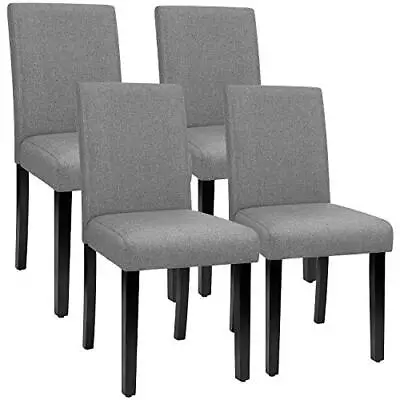Dining Chairs Urban Style Fabric Parson Chairs Kitchen Living Room Armless Si... • $177.70