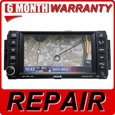 REPAIR ONLY Jeep Dodge Chrysler MyGig REN RBZ RER RHB RB2 RHR Navigation Radio • $187.06