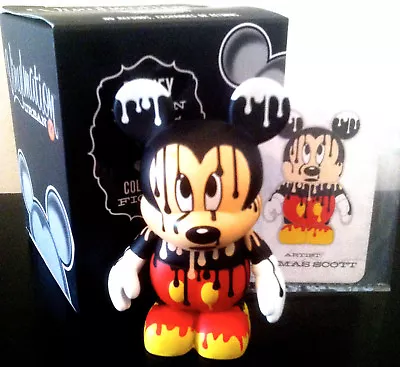 Disney Vinylmation 3  Urban Series 4 Paint Drip Mickey Mouse Chaser Rare Toy New • $135.99