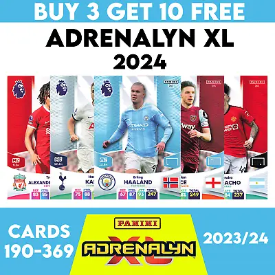 £0.99 • Buy Adrenalyn Xl 2024 Premier League Panini 2023-2024 2023/24 Base Cards #190 - #369