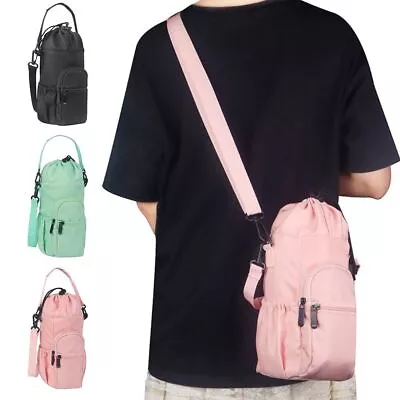 $21.36 • Buy Oxford Water Bottle Sling Bag Water Bottle Carrier Bag  Walking Hiking