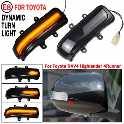 Dynamic Side Mirror Turn Signal Light Lamp For Toyota Sienna Tacoma 4Runner RAV4 • $21.50
