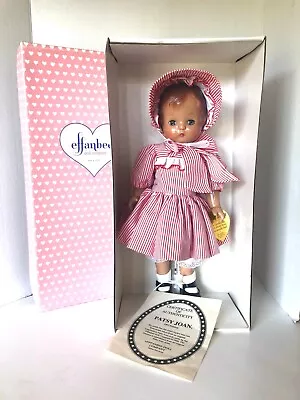 1995 Edition Effanbee Doll Legends 15  PATSY JOAN Doll With Box • $29.95