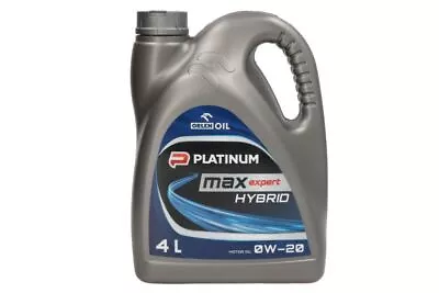 Engine Oil ORLEN PLAT MAX HYB 0W20 4L • $138.24