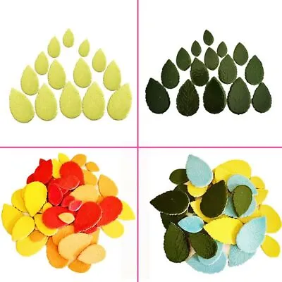 Leaf Ceramic Mosaic Tiles Art Making Patchwork Tile DIY Wall Decor Stones 100g • $32.76