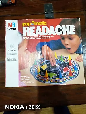 Vintage HEADACHE Strategy BOARD GAME  BoardGame Hasbro MB COMPLETE SET • $15