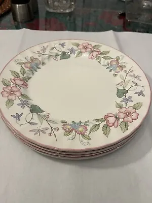 Lot 4 Myott Meakin Spring Fields Jenny Rhodes 10.25” Dinner Plates. England • $19.90