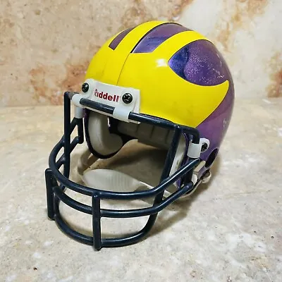 Riddell Mini Helmet MICHIGAN WOLVERINES 3 5/8 Replica Display Chinstrap NCAA • $29.99